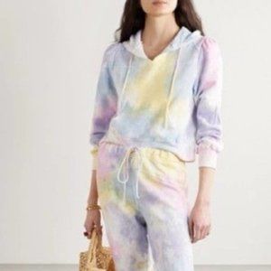 LOVESHACKFANCY Kirby Tie Dye Unicorn Hoodie Size Small